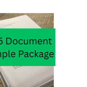 i 1485 standard – diy petition preparation package (non legal support)